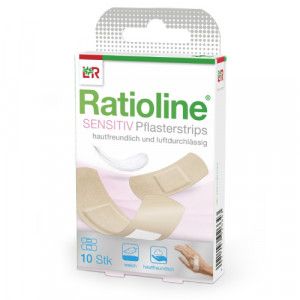 RATIOLINE sensitive Pflasterstrips in 2 Größen