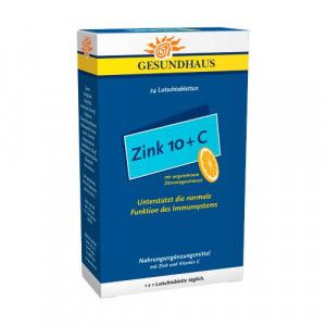 ZINK 10+C Lutschtabletten