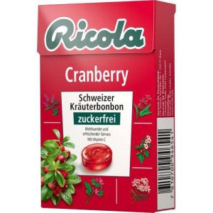 RICOLA o.Z.Box Cranberry Bonbons