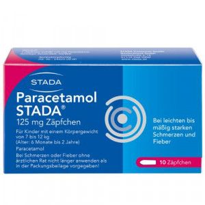 PARACETAMOL STADA 125 mg Zäpfchen