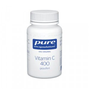 PURE ENCAPSULATIONS Vitamin C 400 gepuffert Kaps.