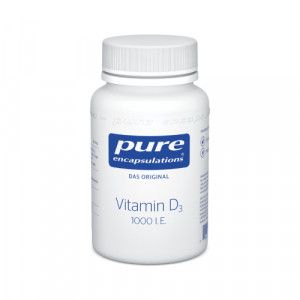 PURE ENCAPSULATIONS Vitamin D3 1000 I.E. Kapseln