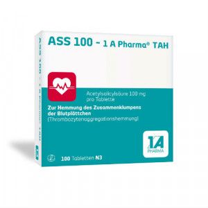 ASS 100-1A Pharma TAH Tabletten