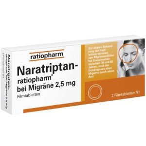 NARATRIPTAN-ratiopharm bei Migräne Filmtabletten