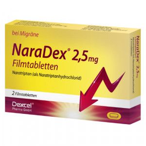 NARADEX 2,5 mg Filmtabletten