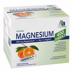 MAGNESIUM 400 direkt Orange Portionssticks