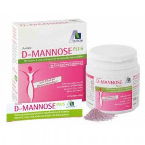 D-MANNOSE SPARSET 15xSticks+100 g Pulver