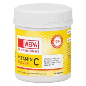 WEPA Vitamin C Pulver Dose